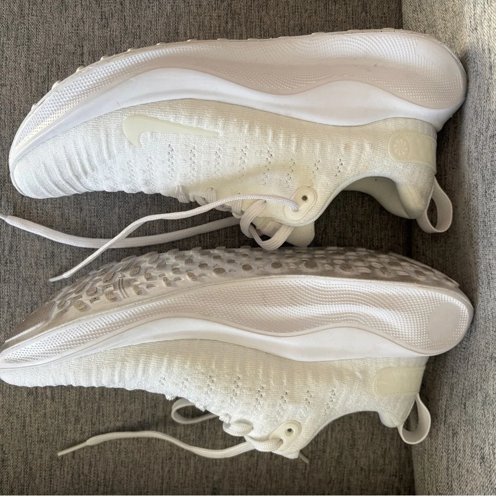 Nike Women's White Reactx Infinity Run 4 - Picture 4 of 9